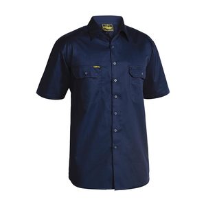 Workwear Uniform: Bisley Cool Lightweight Short Sleeve Drill Shirt