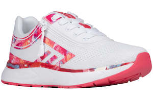 Adult Sizes: Women's Pink Marble BILLY Sport Inclusion Athletic Sneakers (Wide)