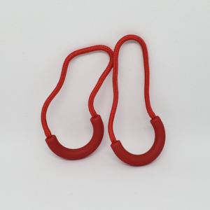 Adult Sizes: Zip Pull (set of 2) - Red