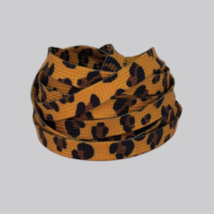 Leopard shoelaces 120cm