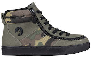 All Billy Footwear: Kids Olive Camo BILLY Street High Tops
