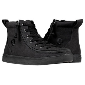 Back To School: Men's BILLY Black to the Floor Classic Lace High - Medium