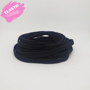 Back To School: Elastic Black Shoelaces