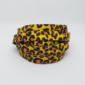 Shoe Laces: Meoooow Cheetahtah shoelaces 120cm