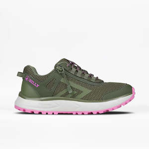 All Billy Footwear: Women's Olive/Pink BILLY Inclusion Trail - WIDE
