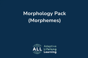 Products: Morphology Pack (Morphemes)