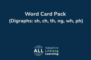 Word Card Pack (Digraphs)