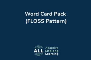 Word Card Pack (FLOSS Pattern)