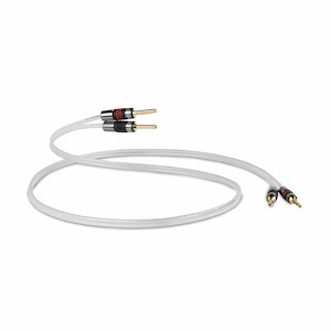 Digital Audio Cables: QED Silver Anniversary XT Speaker Cable Banana Pair