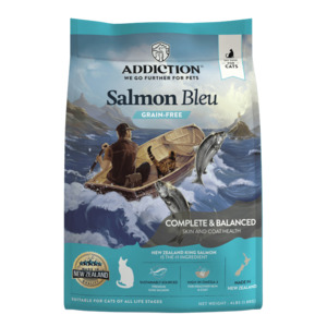 Salmon Bleu Cat