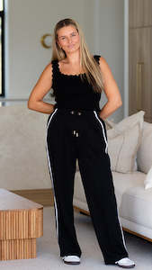 Bottoms: Zella Pants - Black