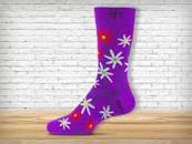WOMENS MERINO SOCK DAISY