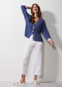 Ld Co: CHUNKY LINEN CARDI