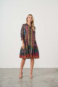 Holmes Fallon: DRESS TROPICAL PRINT