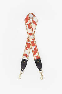 Bag Strap: Abstract Camo Gold Stripe - Bag Strap