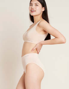 Undies Socks: Womens Full Brief - Nude