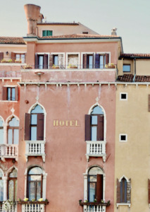 Wall Art: Hotel Venice Print