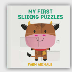Books 1: My First Sliding Puzzles - Farm Animals