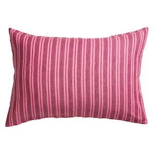 Nadine Linen Pillowcase Set - Mahogany
