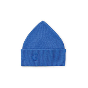 Organic Ribbed Super Pixie Beanie - Sea