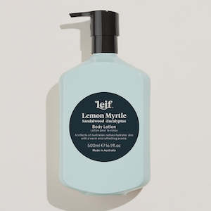 Bodycare: Lemon Myrtle Body Lotion 500ml