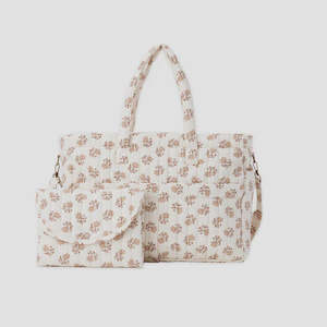 DIAPER BAG + CHANGING PAD SET || DAYLILY