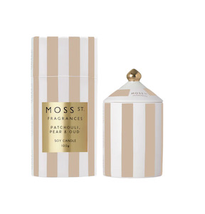 Moss St. Ceramic Candle 100g - Patchouli Pear & Oud