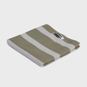 Tea Towel - Matcha Stripes
