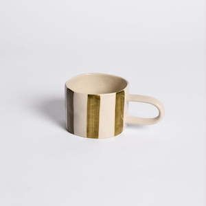 Fenton Mug - Olive Stripe