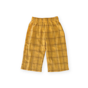 Girls Leggings Pants: Plaid Pant