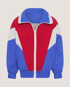 Segment Blue and Red Jacket