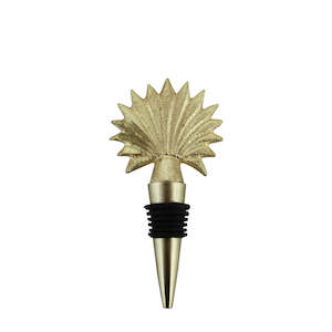 Barware Accs: FAN PALM BOTTLE STOPPER