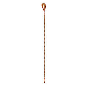 Barware Accs: 50CM COPPER MIXING SPOON