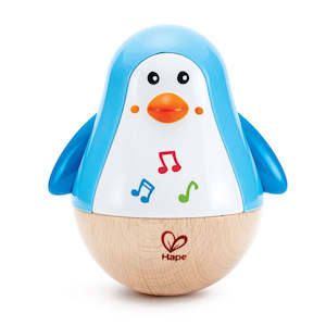 Games: Hape Penguin Musical Wobbler