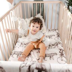 Bedding 1: Circus Muslin Sheets