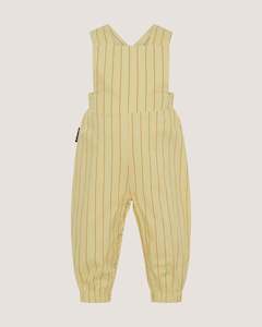 Overalls: Lolly Stripe Overall - Yellow