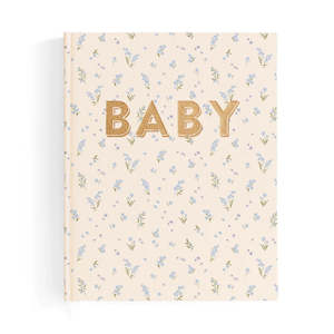 Journals Baby Books: Baby Book - Forget Me Not