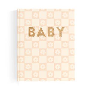 Journals Baby Books: Baby Book - Daisy Grid