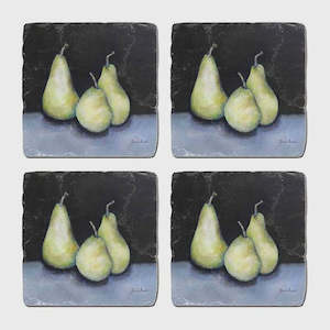 Placemats: Pear Coaster Set