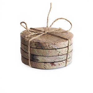 Marble Coasters - Pink Taupe