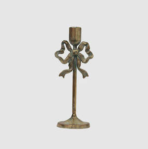 Bow Design Candleholder Medium