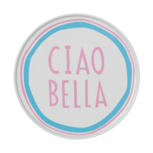 Blue Ciao Bella Plate