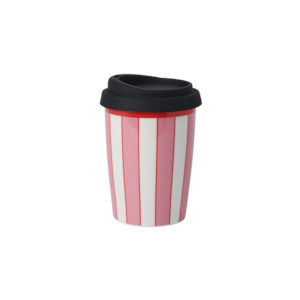 In The Round House: Red Stripe Travel Coffee Cup