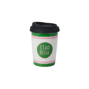 In The Round House: Ciao Bella Travel Coffee Cup