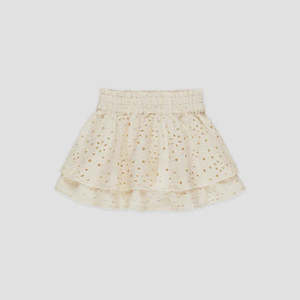 Rylee Cru: Rose Mini Skirt - Natural