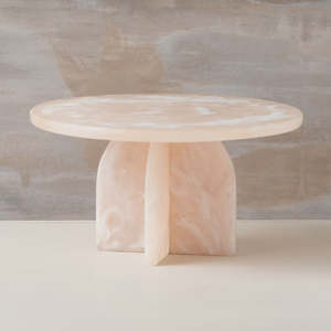 Saarde: Flow Cake Stand | Peach Blush