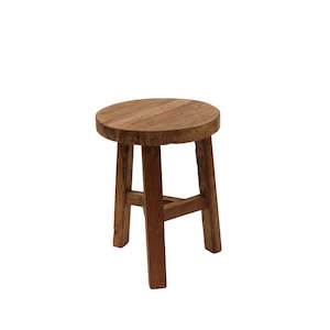 Outdoor Furniture: Porto Stool Round - Outdoor
