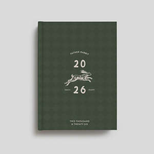 Father Rabbit | Daily Diary 2026 | Mosaic Tile