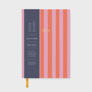 Kaleido A6 Diary-Candy Stripe