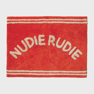 Elba Nudie Bath Mat - Cherry